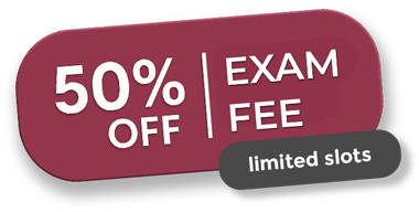 50% Off Your Examination